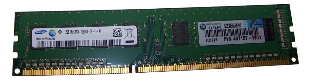 497157-W01 HP 2GB DDR3 PC10600 Memory