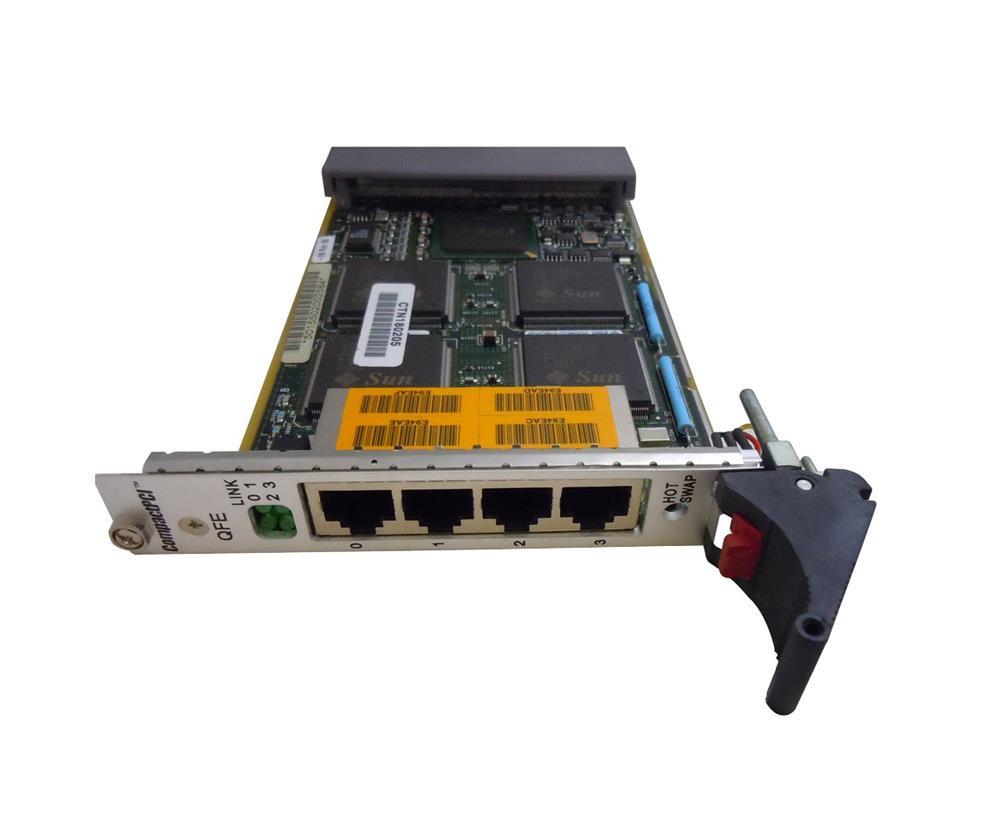 501-5502 Sun Quad-Ports Compact PCI (cPCI) FastEthernet Network Adapter