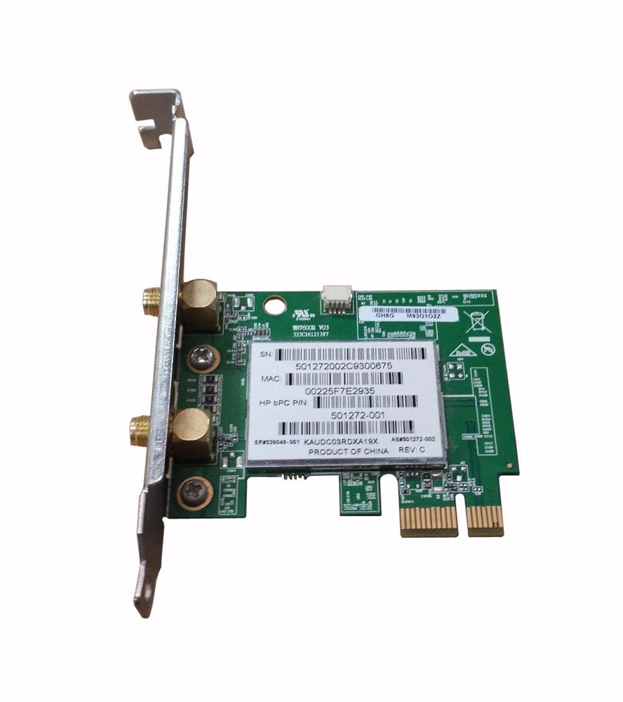501272-001 HP DuaI Band BNC IEEE 802.11a/b/g PCI Express Wireless WLAN Network Adapter