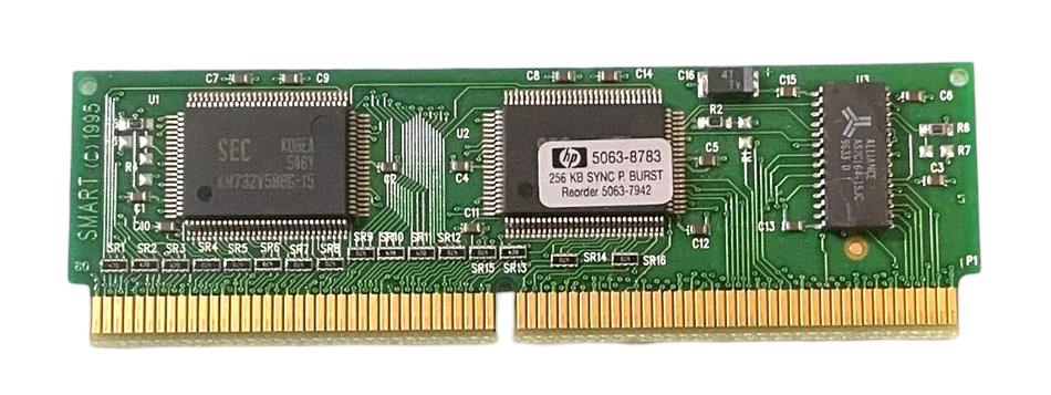 5063-8733 HP 256KB Sync Pipeline Burst Cache Memory Module RM00-MSBX5