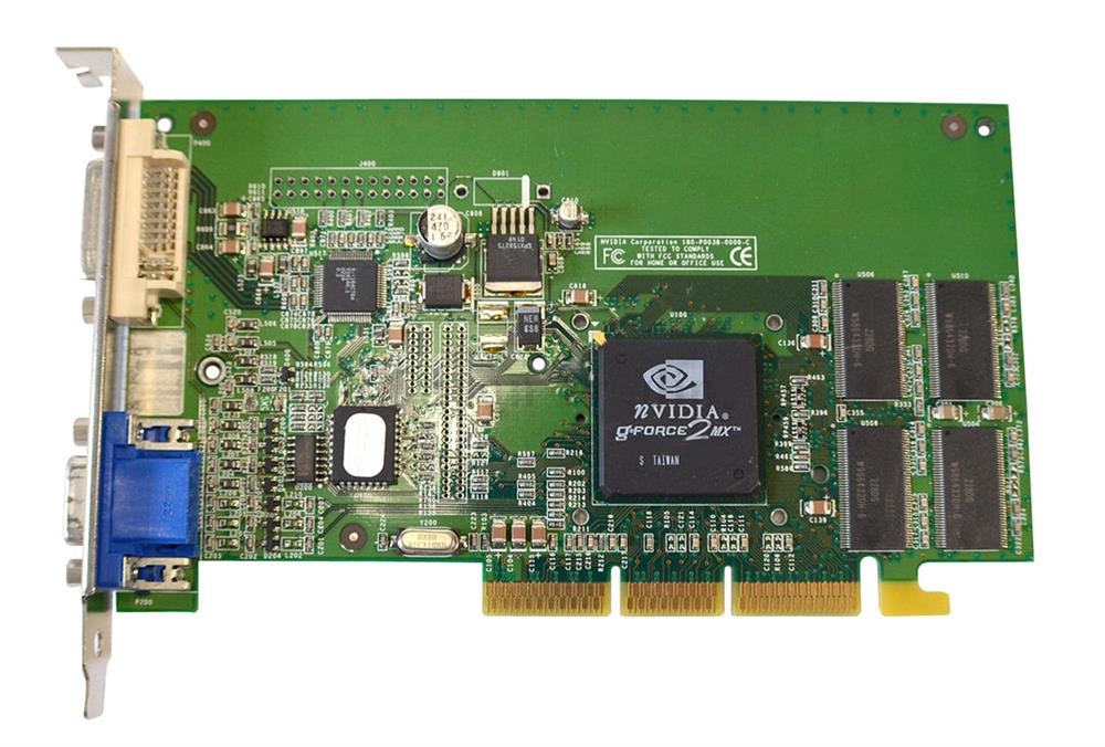 5065-8974 HP Nvidia GeForce2 MX400 32MB AGP Video Graphics Card with DVI Connector