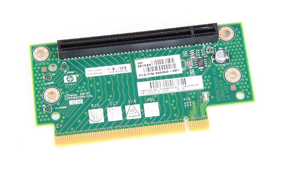 507258-001 HP PCI-Express x16 Riser Card for HP ProLiant DL180 G6 Server