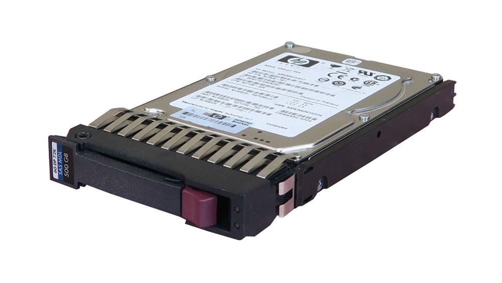 507610-B21 HP 500GB 7200RPM SAS 6Gbps Dual Port Midline Hot Swap 2.5-inch Internal Hard Drive