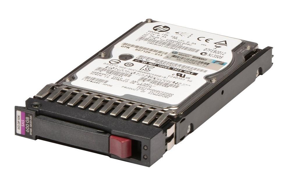 516835-002 HP 600GB 10000RPM SAS 6Gbps 3.5-inch Internal Hard Drive