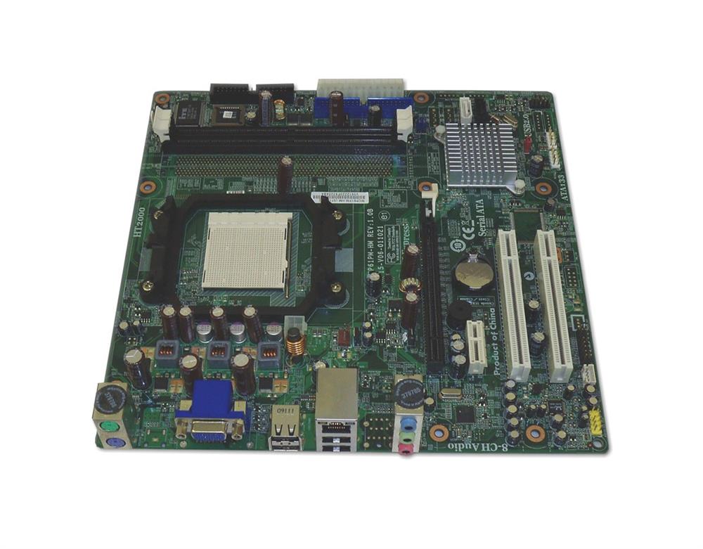 5189-0930 HP Socket AM2 Nvidia GeForce 6150SE/ nForce 430 Chipset AMD Athlon 64 X2/ Athlon 64/ AMD Sempron Processors Support DDR2 4x DIMM 4x SATA Micro-ATX Motherboard (Refurbished)