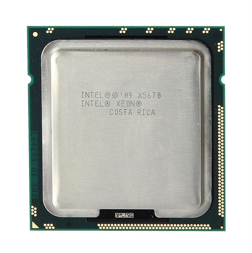 588062-B21N HP 2.93GHz 6.40GT/s QPI 12MB L3 Cache Intel Xeon X5670 6 Core Processor Upgrade for ProLiant DL360 G7 Server