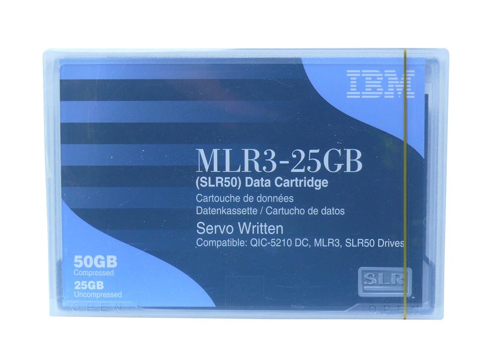 59H4128 IBM TotalStorage SLRtape50 Cartridge SLRtape50 25GB (Native) / 50GB (Compressed) 1515.75 ft Tape Length (Refurbished)