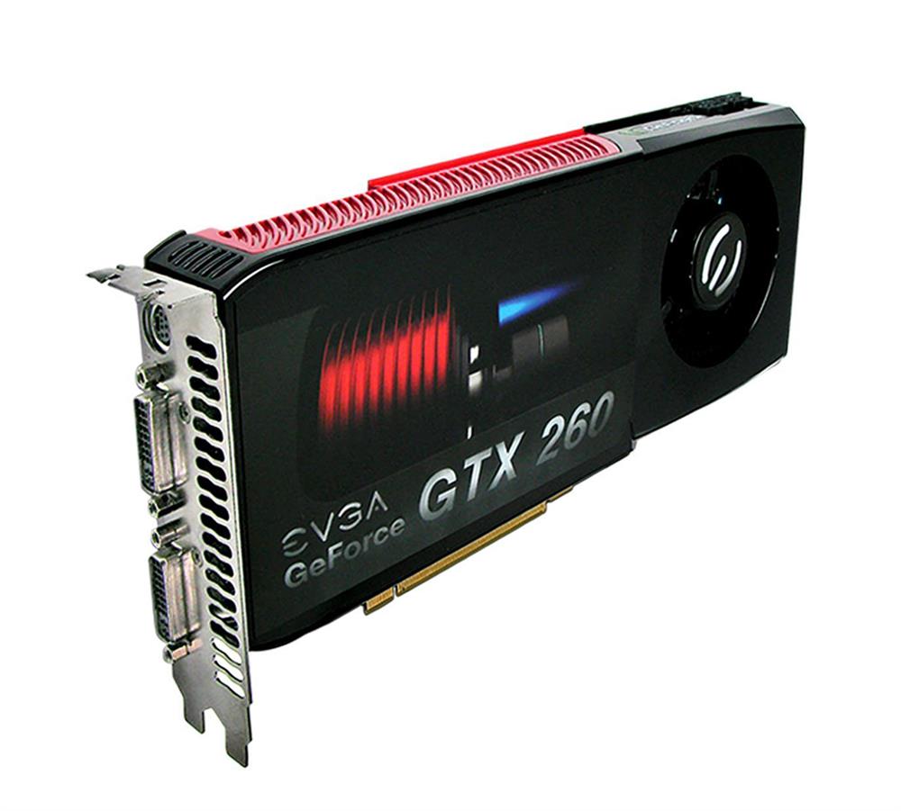 600-10654-0051-300 EVGA Nvidia GeForce GTX 260 896MB DDR3 448-Bit Dual DVI  / S-Video PCI-Express 2.0 x16 Video Graphics Card