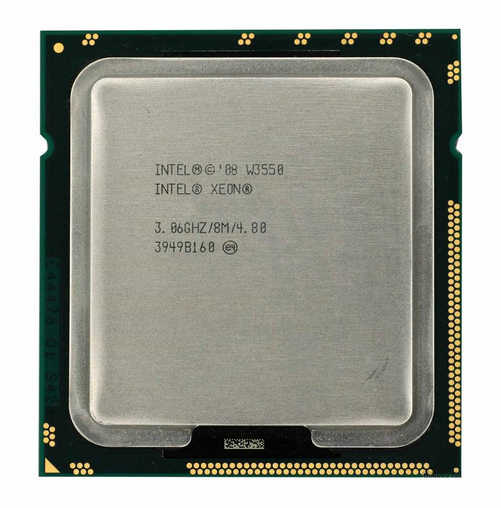 601077-L21 HP 3.06GHz 4.80GT/s QPI 8MB L3 Cache Intel Xeon W3550 Quad Core Processor Upgrade for ProLiant DL320 G6 Server