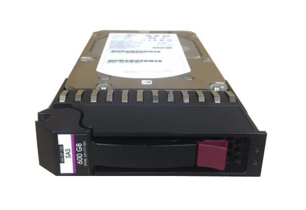 601777-001B HP 600GB 15000RPM SAS 6Gbps Dual Port Hot Swap 3.5-inch Internal Hard Drive