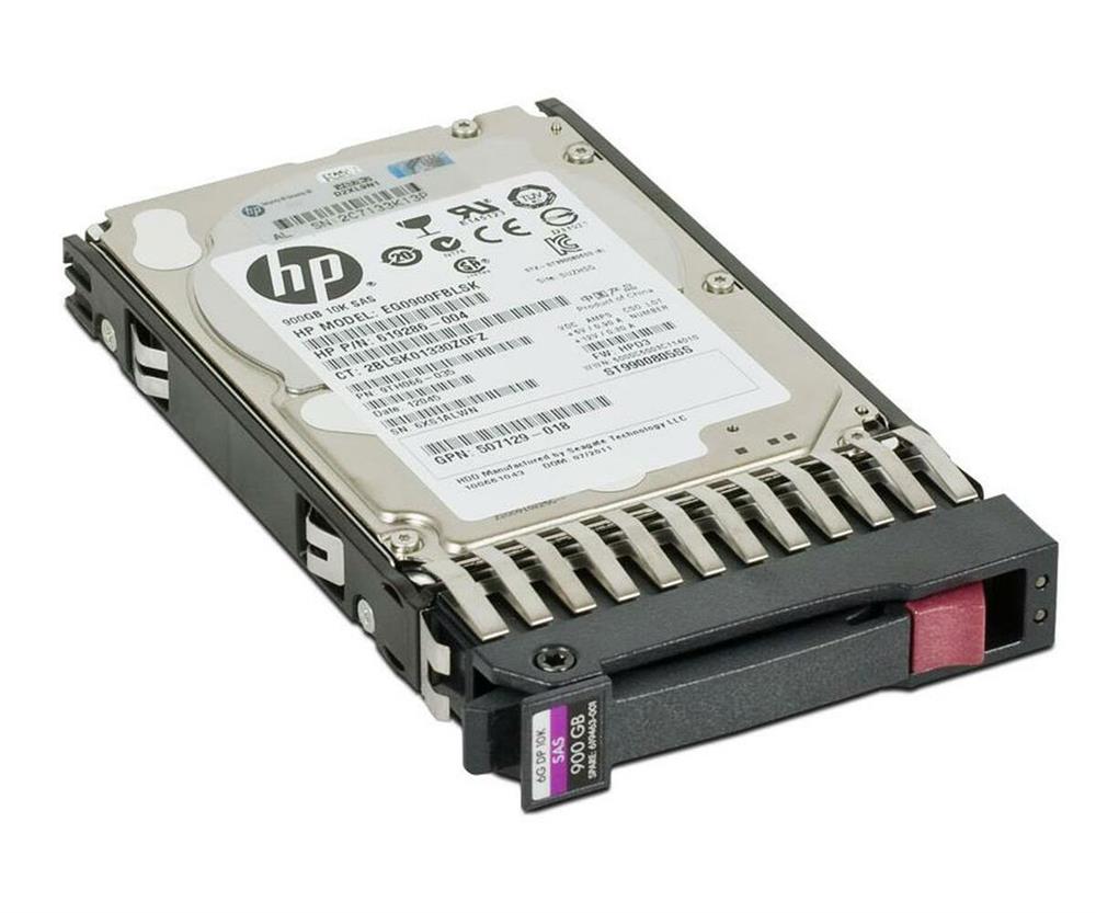 619286-005 HP 900GB 10000RPM SAS 6Gbps 2.5-inch Internal Hard Drive