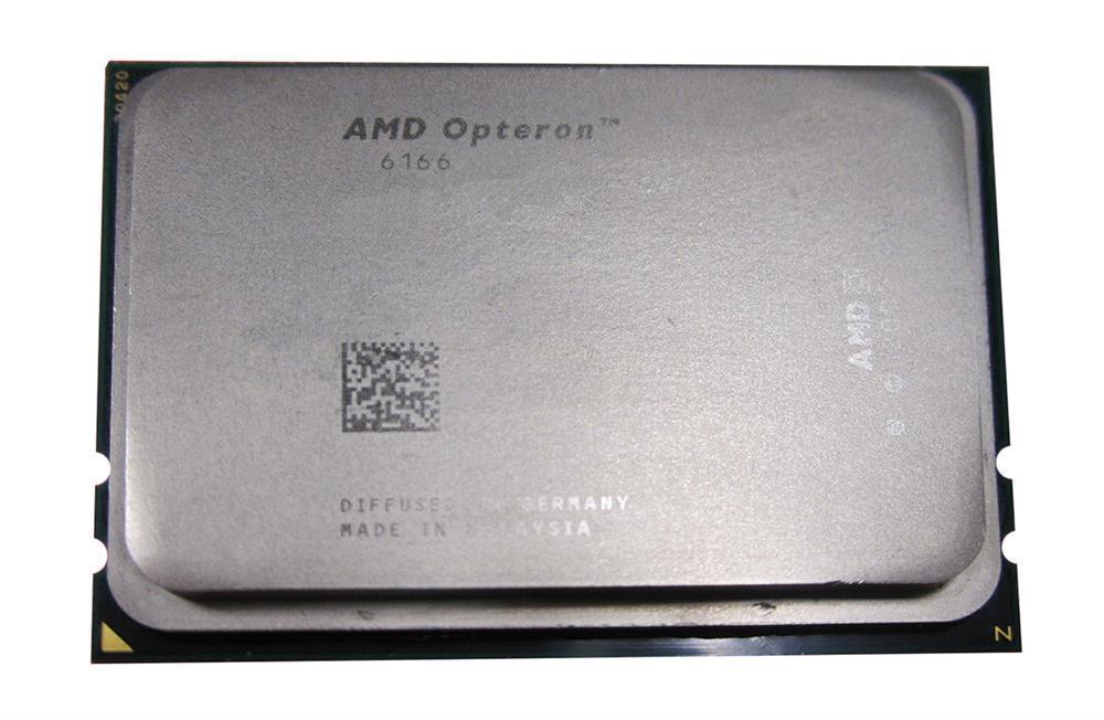 632998-B21 HP 1.80GHz 12MB L3 Cache AMD Opteron 6166 HE 12 Core Processor Upgrade Kit (2-Processors) for ProLiant BL685c G7 Server