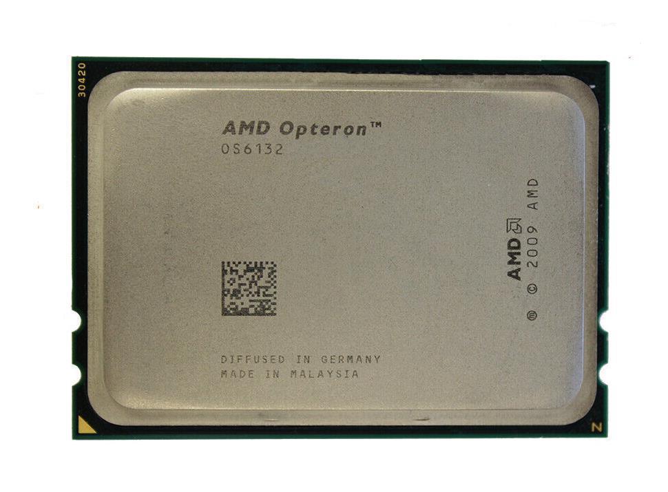 633000-B21 HP 2.20GHz 12MB L3 Cache AMD Opteron 6132 HE 8 Core Processor Upgrade Kit (2-Processors) for ProLiant BL685c G7 Server