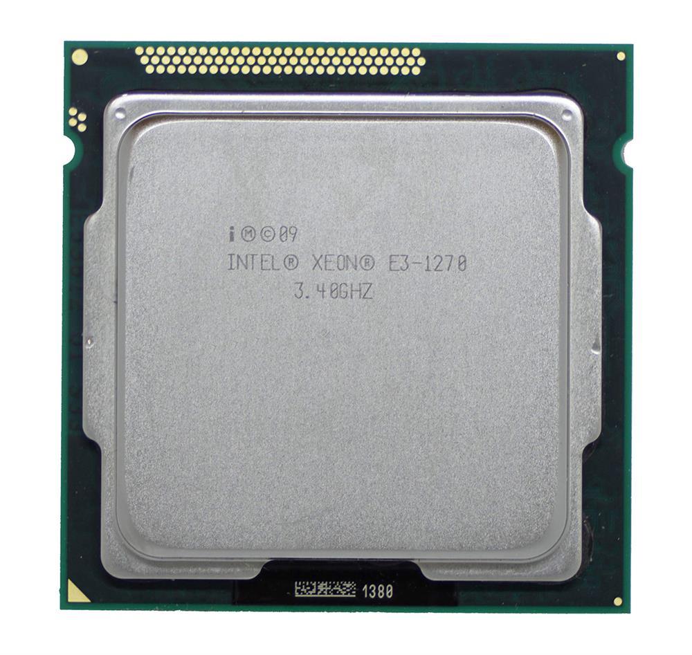 638635-001 HP 3.40GHz 5.00GT/s DMI 8MB L3 Cache Intel Xeon E3-1270 Quad Core Processor Upgrade