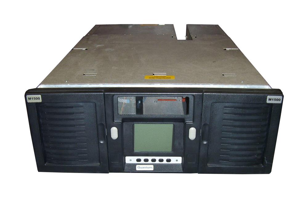 6420005-31 Quantum M1500 25-Slots 2.5TB(Native) / 5TB(Compressed) LTO Ultrium 1 SCSI LVD Rack-mountable Tape Library with 2 x LTO-1 Tape Drive (Refurbished)