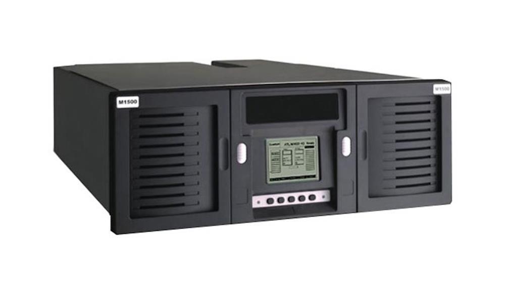6420005-33 Quantum M1500 25-Slots 5TB(Native) / 10TB(Compressed) LTO Ultrium 2 SCSI LVD Rack-mountable Tape Library with 2 x LTO-2 Tape Drive (Refurbished)