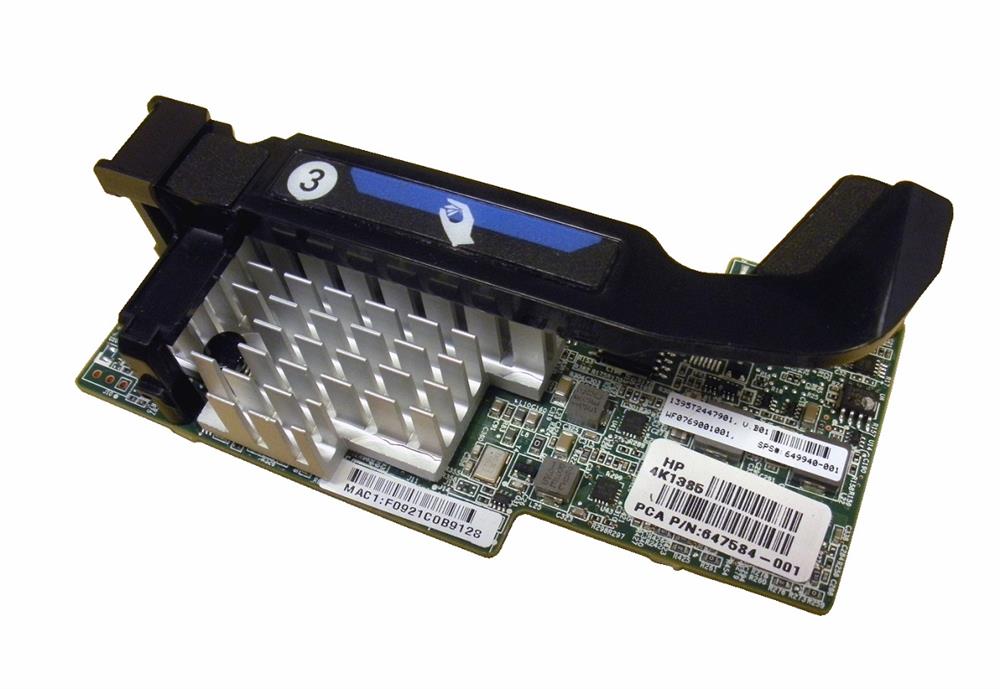 647586-B21 HP FlexFabric 554FLB Dual-Ports 10Gbps 10 Gigabit Ethernet PCI Express 2.0 x8 Network Adapter