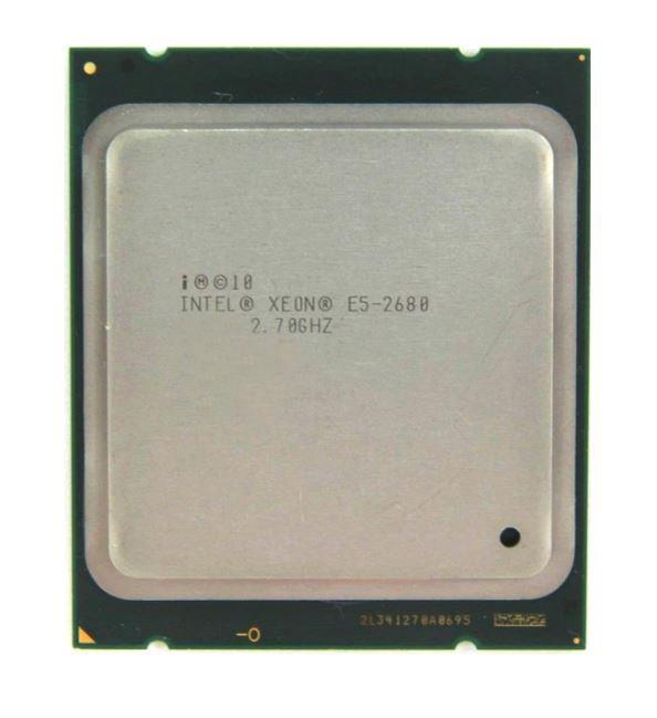 654789-L21 HP 2.70GHz 8.00GT/s QPI 20MB L3 Cache Intel Xeon E5-2680 8 Core Processor Upgrade for ProLiant DL360p Gen8 Server