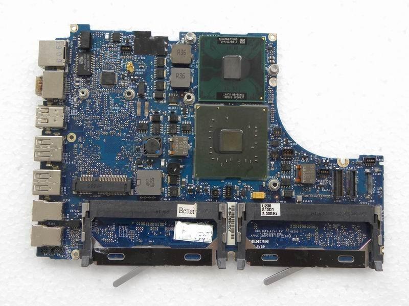 661-3983 Apple System Board (Motherboard) 2.00GHz CPU for MacBook 13-Inch Mid 2006 A1181 (Refurbished)