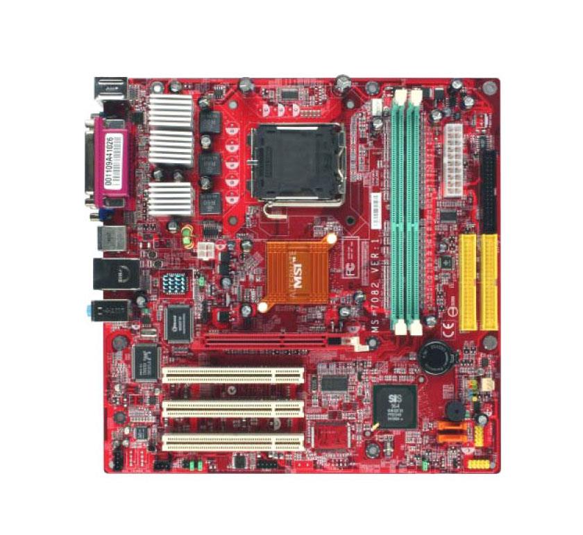 661FM3-L MSI Socket LGA 775 SIS 661FX + 964 Chipset Intel Pentium 4/ Celeron D Processors Support DDR 2x DIMM 2x SATA 1.50Gb/s Micro-ATX Motherboard (Refurbished)