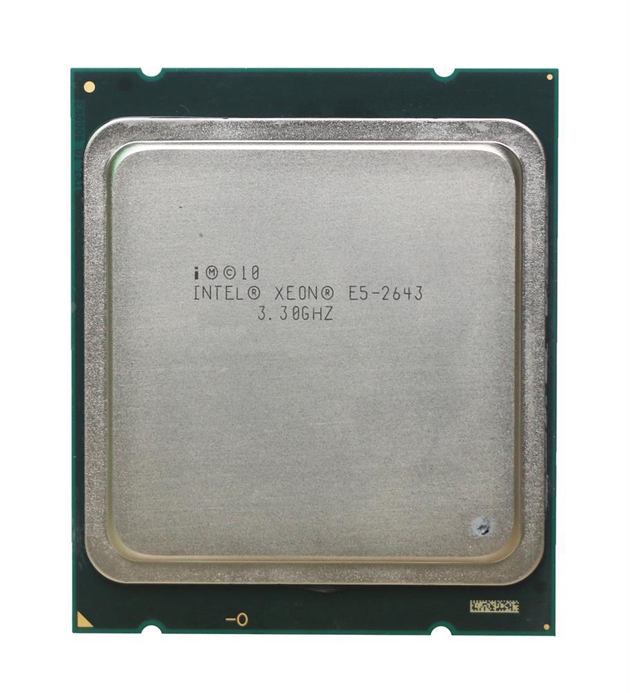 662216-B21 HP 3.30GHz 8.00GT/s QPI 10MB L3 Cache Intel Xeon E5-2643 Quad Core Processor Upgrade for ProLiant DL380p Gen8 Server