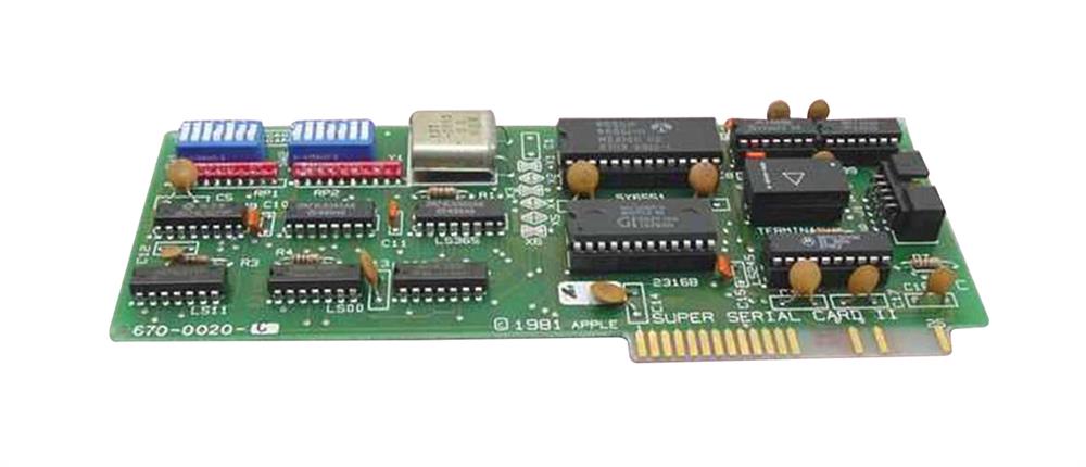 670-0020 Apple II Super Serial Card (Refurbished)