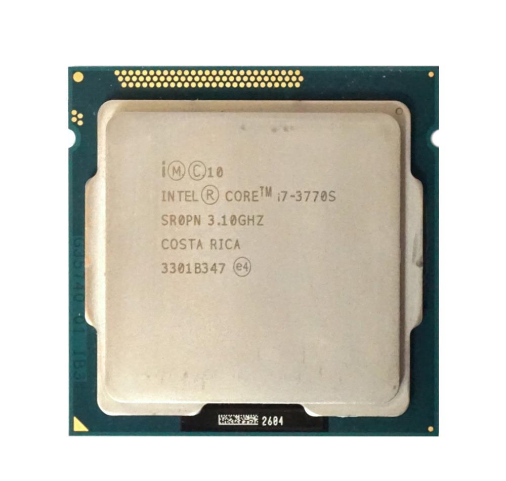 684684-031 HP 3.10GHz 5.00GT/s DMI 8MB L3 Cache Intel Core i7-3770S Quad-Core Processor Upgrade