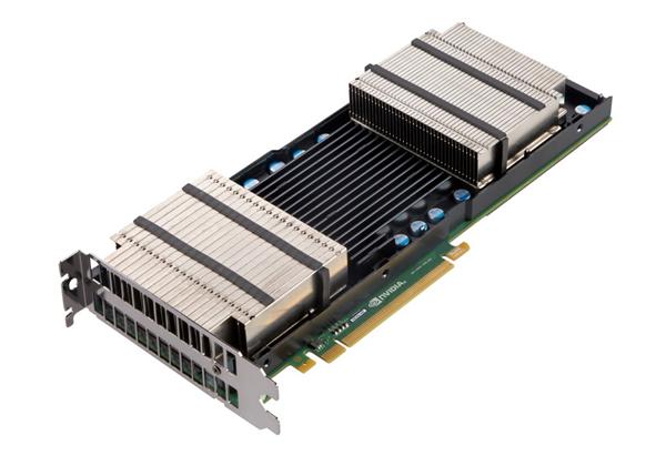 688982-001 HP Nvidia Tesla K10 Kepler 8GB GDDR5 384-Bit PCI-Express 3.0 x16 Video Graphics Processing Unit (GPU)