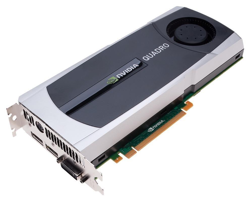 69865V PNY Nvidia Quadro 5000 2.5GB GDDR5 DVI / 2x DisplayPort PCI-Express x16 Video Graphics Card