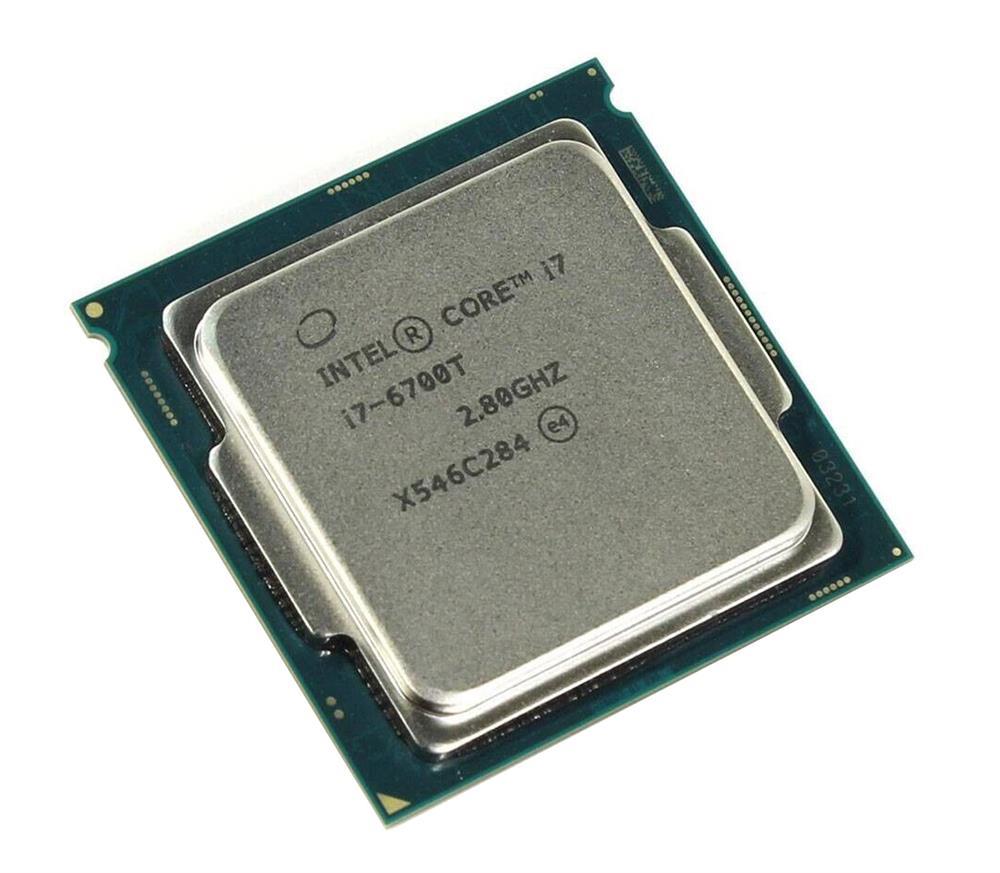 6CJWY Dell 2.80GHz 8.00GT/s DMI3 8MB L3 Cache Intel Core i7-6700T Quad-Core Processor Upgrade