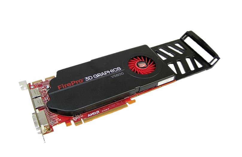 6RN0Y Dell ATI Firepro V5800 1GB GDDR5 2x DisplayPort / Dual Link DVI-I PCI-Express x16 Video Graphics Card
