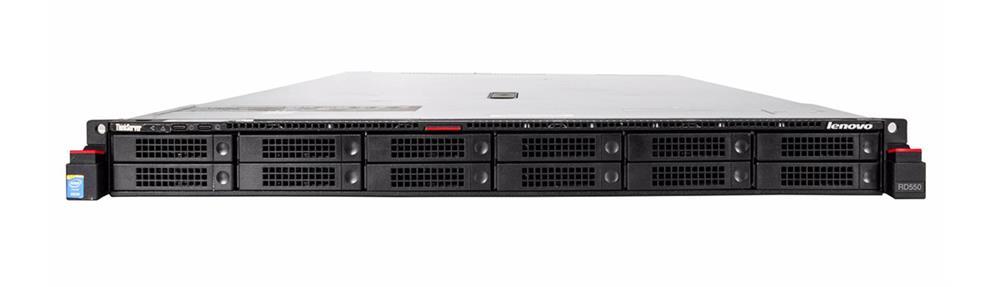 70CV001GUX-01 Lenovo ThinkServer RD550 1U Rack Server System Intel Xeon E5-2670 V3 2.30GHz Processor Support (Refurbished)