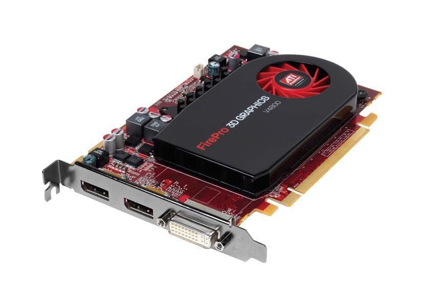 71210830W0G ATI Radeon FirePro 3D V4800 1GB GDDR5 2x DisplayPort/ DVI PCI Express 2.0 x16 Video Graphics Card