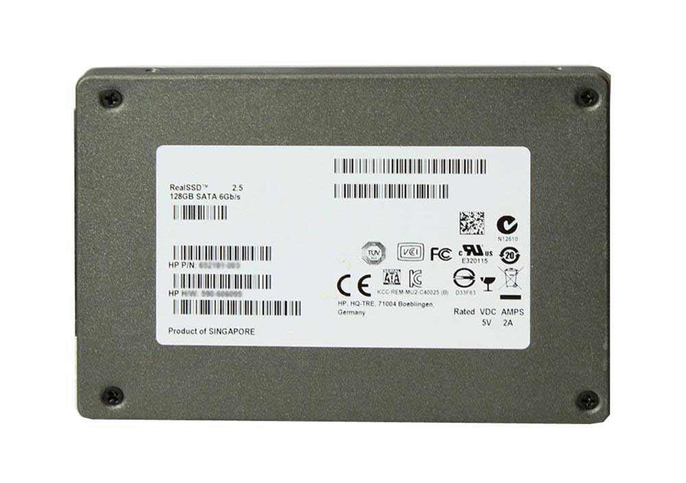 735313-001 HP 128GB MLC SATA 6Gbps 2.5-inch Internal Solid State Drive (SSD)