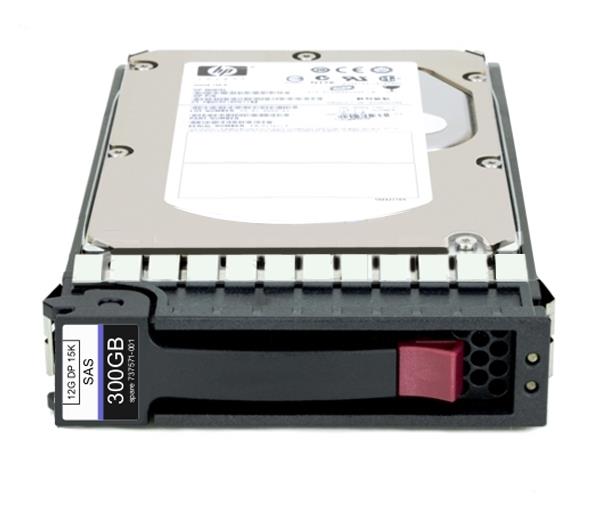 737571-001 HP 300GB 15000RPM SAS 12Gbps Hot Swap 2.5-inch Internal Hard Drive with 3.5-inch Carrier