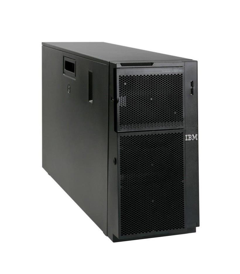737942U IBM System x3400 M3 5U Tower Server 1 x Xeon E5507 2.26 GHz 2 Processor Support 2GB Standard/128GB Maximum RAM DVD-Reader (Refurbished)