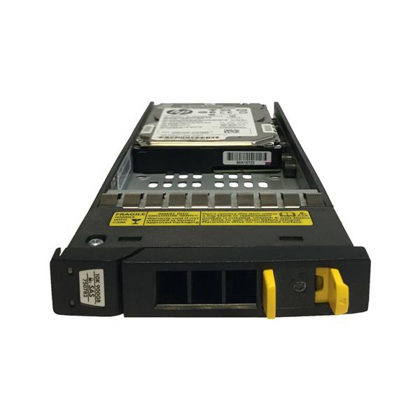 750782-001 HPE 900GB 10000RPM SAS 6Gbps Dual Port Hot Swap (SED) 2.5-inch Internal Hard Drive for 3Par StoreServ 7000