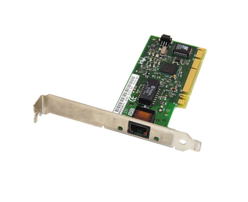 752438-007 Intel PRO/100 S Single-Port RJ-45 100Mbps 10Base-T/100Base-TX Fast Ethernet PCI Server Network Adapter