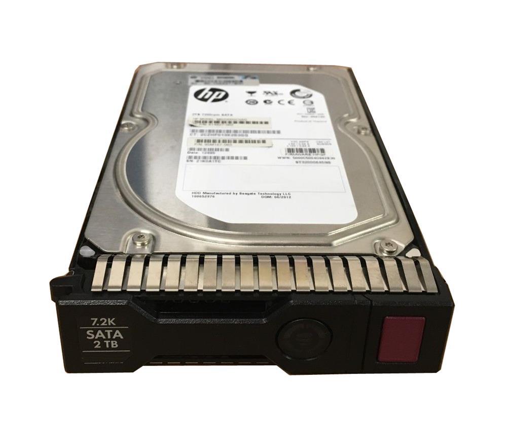 765455-K21 HPE 2TB 7200RPM SATA 6Gbps (512e) 2.5-inch Internal Hard Drive with Smart Carrier