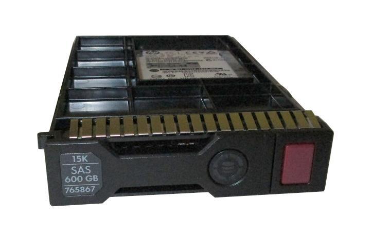 765867 HP 600GB 15000RPM SAS 12Gbps 2.5-inch Internal Hard Drive