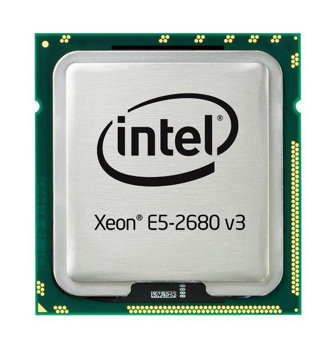 768598-B21 HP 2.50GHz 9.60GT/s QPI 30MB L3 Cache Intel Xeon E5-2680 v3 12 Core Processor Upgrade for ProLiant XL2x0 Gen9 Server