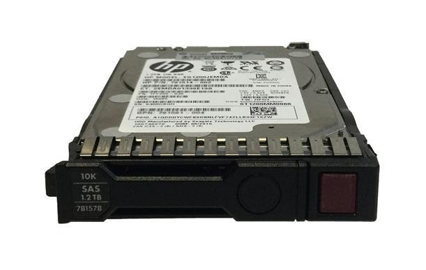 781518-B21#0D1 HPE 1.2TB 10000RPM SAS 12Gbps Hot Swap 2.5-inch Internal Hard Drive with Smart Carrier