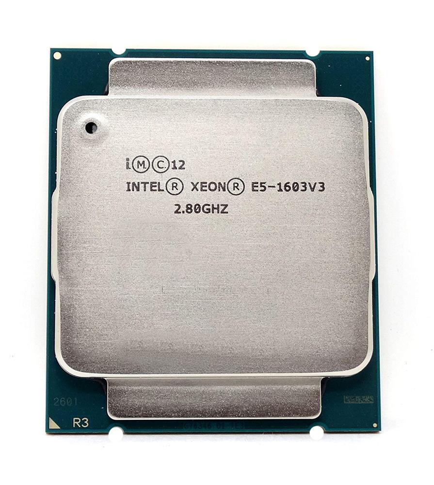 783971-B21 HP 2.80GHz 5.00GT/s DMI 10MB L3 Cache Socket FCLGA2011-3 Intel Xeon E5-1603 v3 Quad Core Processor Upgrade