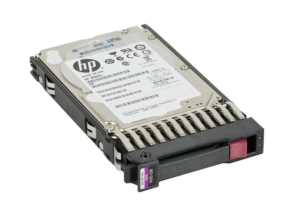 785069R-B21#0D1 HP 900GB 10000RPM SAS 12Gbps 2.5-inch Internal Hard Drive with Smart Carrier