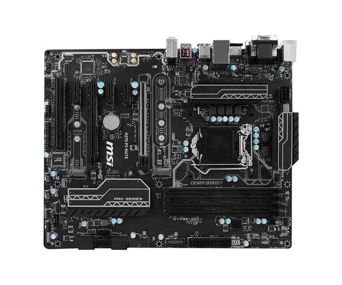 7A72-002R MSI H270 PC MATE Socket LGA 1151 Intel H270 Chipset 7th/6th Generation Core i7 / i5 / i3 / Pentium / Celeron Processors Support DDR4 6x SATA 6.0Gb/s ATX Motherboard (Refurbished)