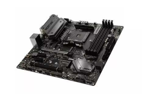7B89-001R MSI B450M MORTAR Socket AM4 AMD B450 Chipset AMD Ryzen 7 Processors Support DDR4 4x DIMM 4x SATA3 6.0Gb/s Micro-ATX Motherboard (Refurbished)