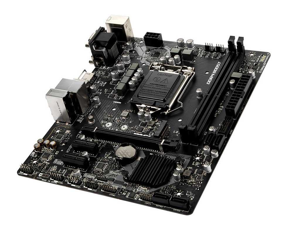 7C08-001R MSI H310M PRO-M2 PLUS Socket LGA 1151 Intel H310 Chipset 9th/8th Generation Core i9 / Pentium Gold / Celeron Processors Support DDR4 2x DIMM 4x SATA 6.0Gb/s Micro-ATX Motherboard (Refurbished)