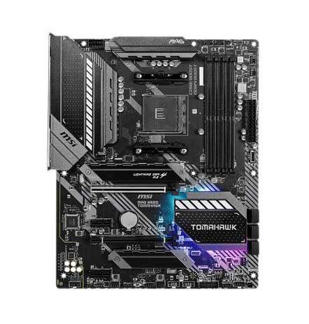 7C91-001R MSI MAG B550 TOMAHAWK Socket AM4 AMD B550 Chipset AMD Ryzen Series Processors Support DDR4 4x DIMM 6x SATA3 6.0Gb/s ATX Motherboard (Refurbished)