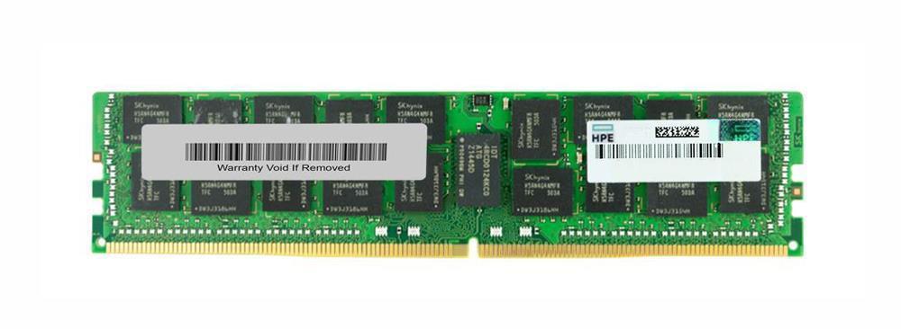 838087-H21 HPE 128GB PC4-21300 DDR4-2666MHz Registered ECC CL19 288-Pin Load Reduced DIMM 1.2V Octal Rank Memory Module