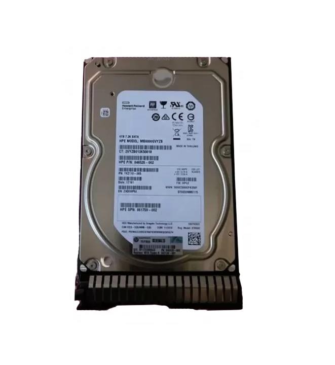 846520-002 HP 6TB 7200Rpm SATA 6Gbps 3.5-Inch Internal Hard Drive